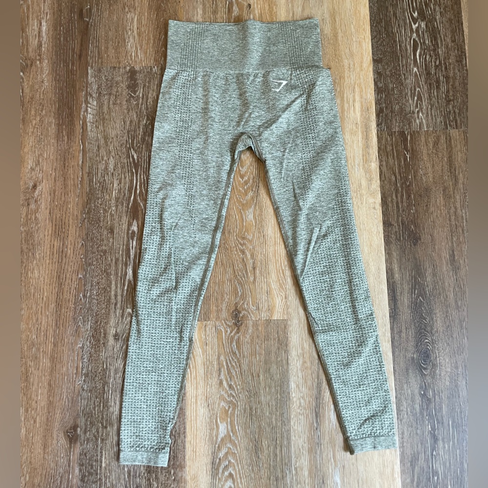 green gymshark leggings
